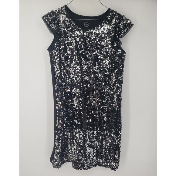 WONDER NATION Sparkle Sequin Dress Girls XXL - Picture 1 of 4